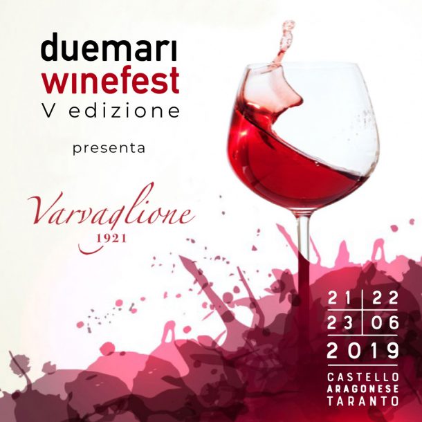 card grafica social cantine due mari winefest